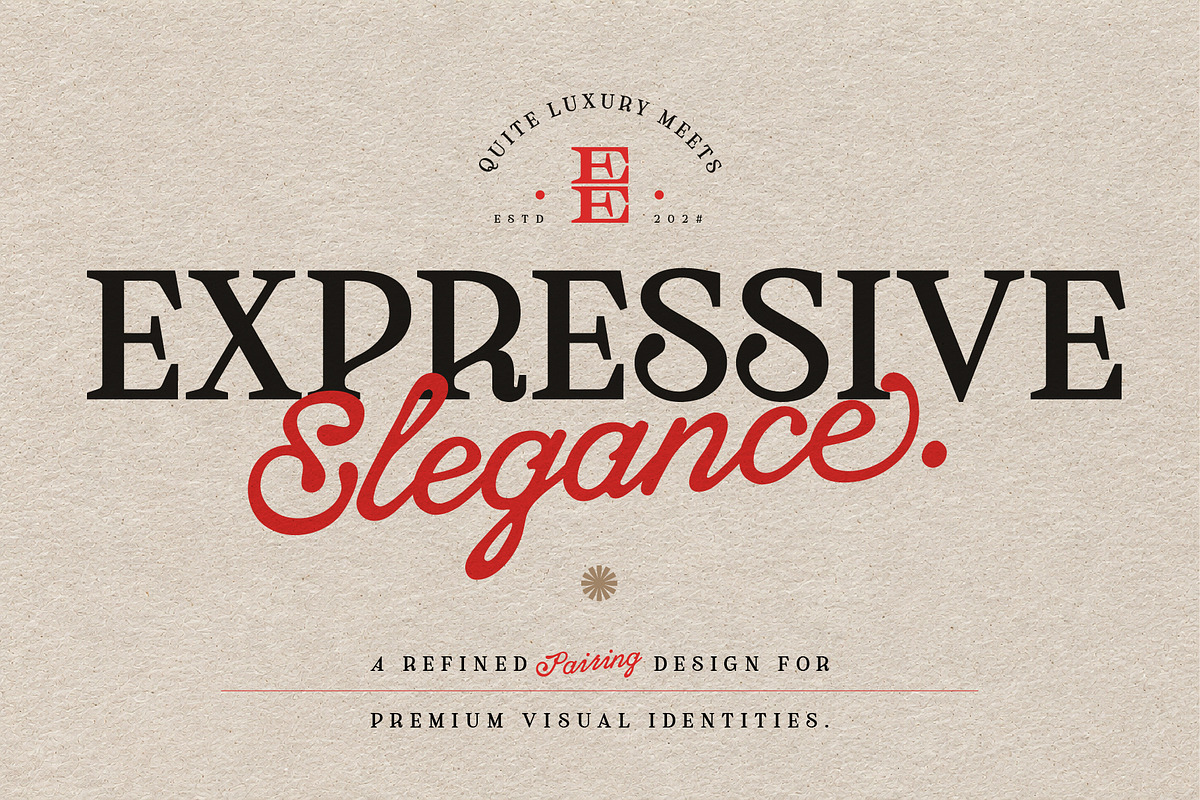 Anticha Atelier – Luxury Font Duo, a Handwritten Font by Nollev (Photo 2 of 14)