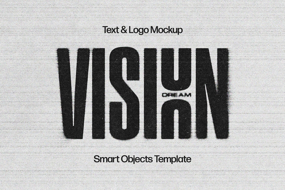 Blurred Scan Text Effect, a Layer Style Add-On by Design Squad