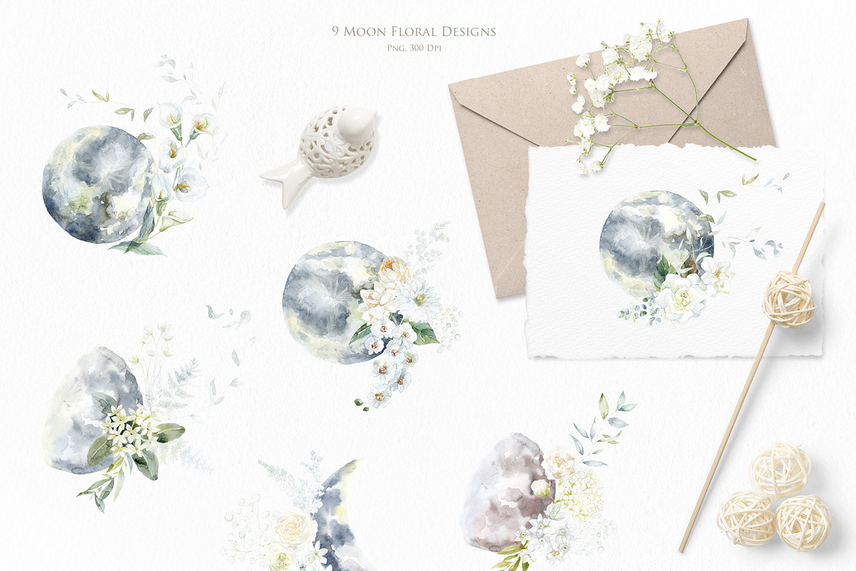 White & Gently Wedding Collection., a Seasonal Illustration by Designwork (Photo 16 of 22)