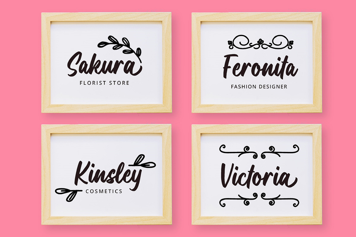 Script Font, a Script Font by Graphue (Photo 5 of 12)