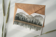 Mountains and forest clipart, an Object Illustration by ViolettaKh (Thumbnail 5 of 10)