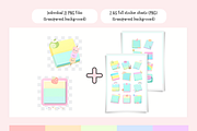 PLR Resell Digital Sticky Notes, a Stationery Template by Tas Creative Studio (Thumbnail 5 of 7)