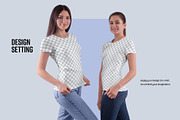 5 Mockups Girls T-Shirt, a Shirt Mockup by Grow Design Craft Studio (Thumbnail 4 of 4)
