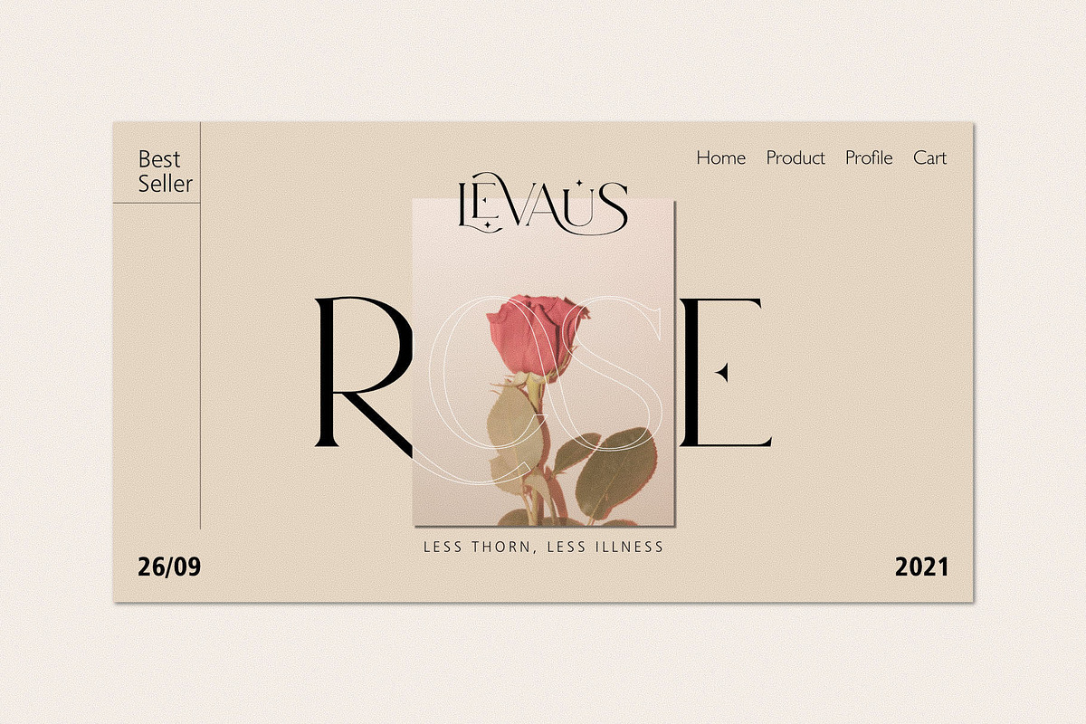 Levaus - Ligature Typeface, a Serif Font by Graphicxell (Photo 13 of 17)