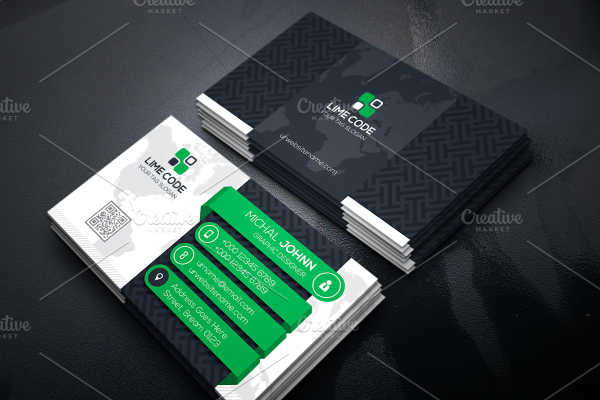 Business Card, a Business Card Template by pixelworkz (Photo 5 of 6)
