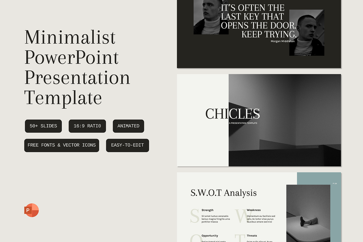 CHICLES | Minimalist Presentation, a Presentation Template by Mildri Studio (Photo 14 of 14)