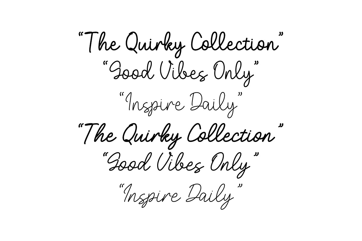 Holines a monoline script font, a Script Font by Fontcastle (Photo 6 of 7)