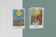 Tarot Card Mockup, a Packaging Mockup by Tahtagraphic (Thumbnail 8 of 8)