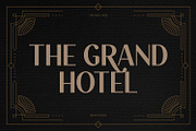 The Deco Noir - Art Deco Typeface, a Sans Serif Font by Dikas Studio (Thumbnail 2 of 7)