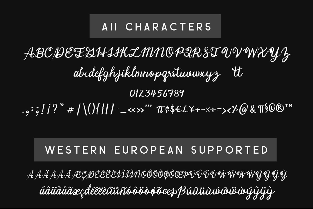Manee Handwritten Typeface, a Script Font by PARAMAJAN (Photo 12 of 13)