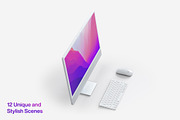 12 Ultra-Realistic iMac 24 Mockups, an iPad Mockup by Smotrow Related (Thumbnail 13 of 15)