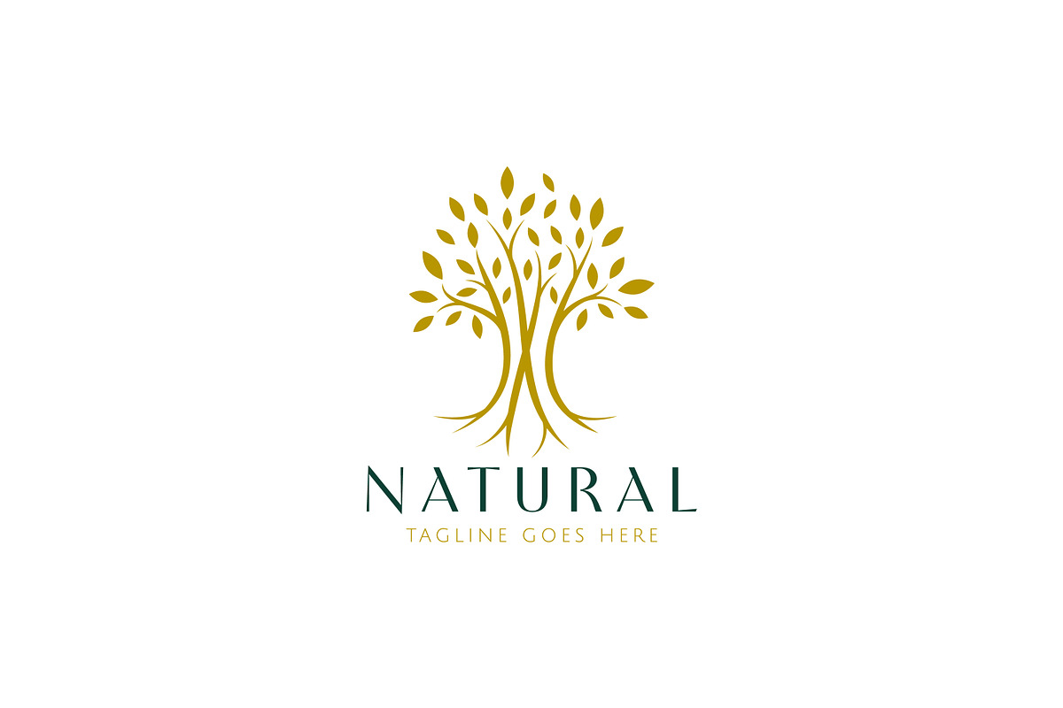 Abstract Illustration Tree Logo, a Branding & Logo Template by Signatoro (Photo 1 of 3)