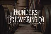 Archsara, a Serif Font by Burntilldead (Thumbnail 3 of 12)