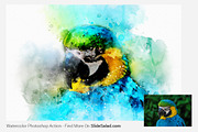 Watercolor Photoshop Action, an Action Add-On by SlideSalad (Thumbnail 6 of 14)