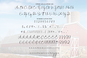 Farmhouse | Script Font, a Handwritten Font by Scratchones (Thumbnail 7 of 8)