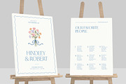 Wedding Welcome Sign & Seating Chart, a Poster Template by BrandPacks (Thumbnail 5 of 5)