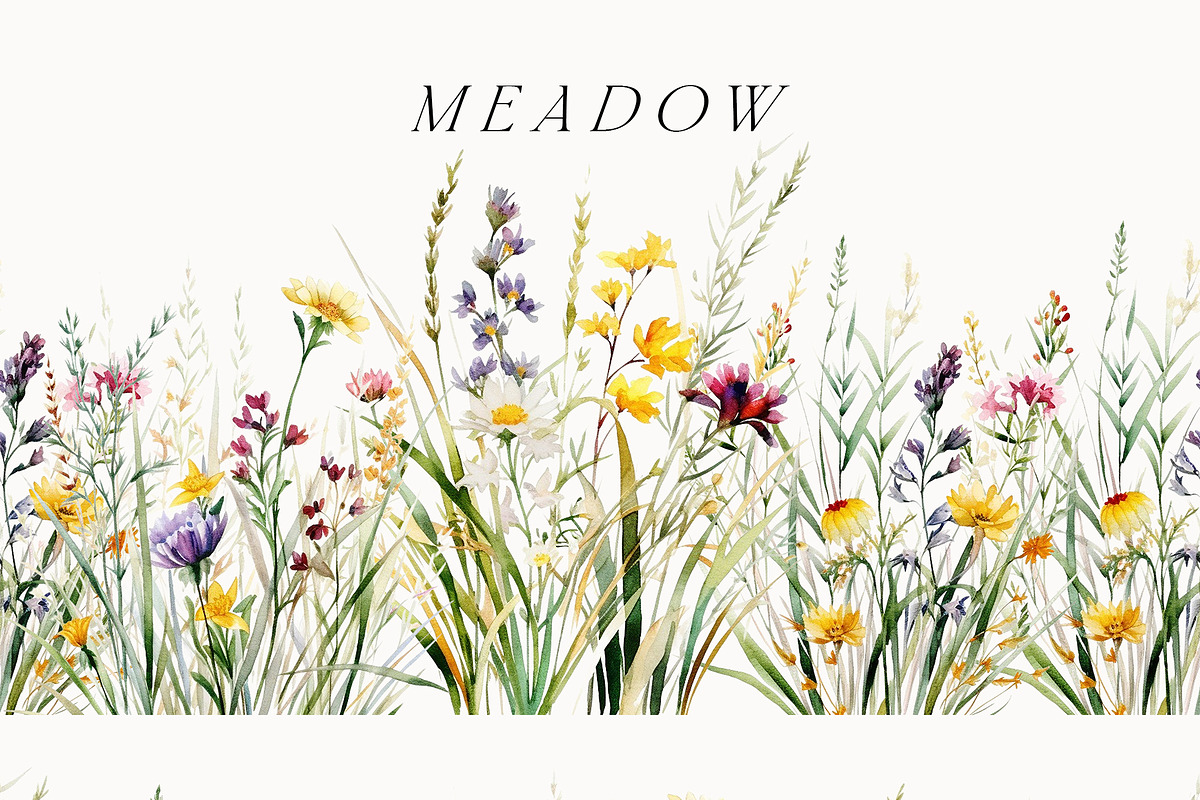 Watercolor Floral Bundle (45 in 1), a Decorative Illustration by Lana Elanor (Photo 160 of 180)