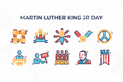 120 Holiday Icons, an Outline Icon by Flat Icons (Thumbnail 9 of 13)