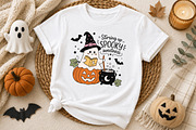 Cute Halloween Ghost Witch PNG, a Seasonal Illustration by Designworld (Thumbnail 2 of 4)