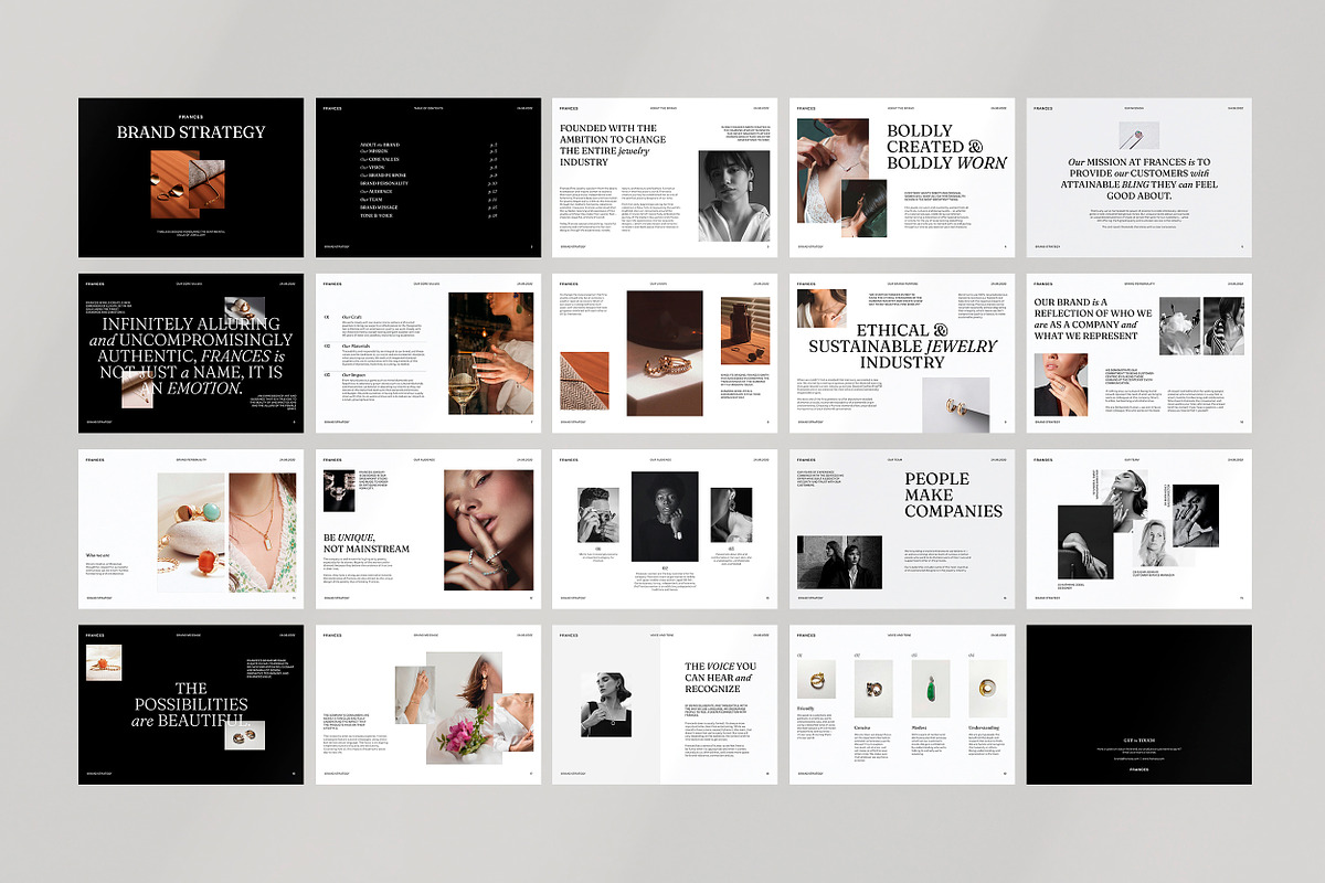 FRANCES / Brand Strategy, a Brochure Template by Studio Dara (Photo 19 of 19)