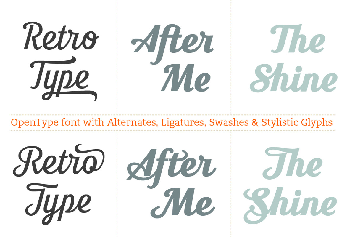 Seren Script, a Script Font by TypeFaith Fonts (Photo 4 of 5)