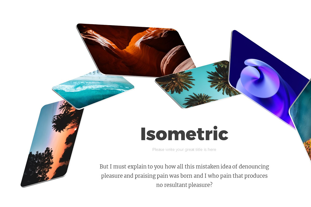 Isometric Slides Design PowerPoint, a Presentation Template by Presentation Templates (Photo 5 of 23)