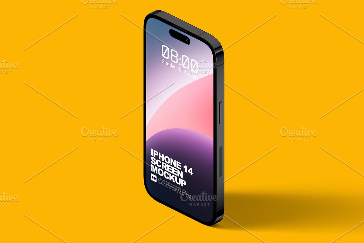 Iphone 14 Screen Mockup, an iPhone Mockup by Aprndy85 (Photo 6 of 6)