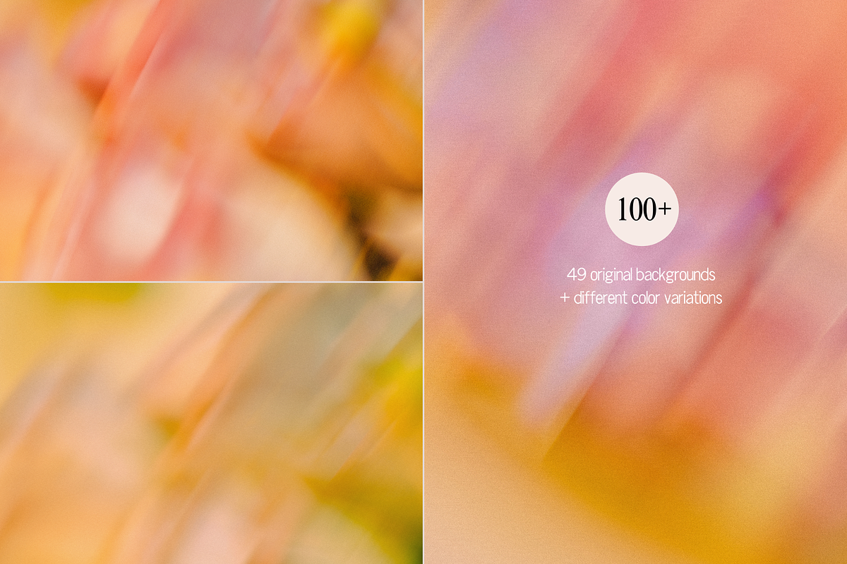 Blurred Dreamy Gradient Backgrounds, a Background Graphic by eclosque (Photo 22 of 37)