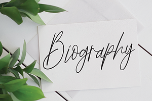 Butterfly Signature Script Font