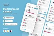 Finly Digital Financial Coach AI App, an App Template by productype1 (Thumbnail 1 of 5)