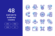 48 Esports Gaming Icons, an Icon by Furnace (Thumbnail 1 of 5)
