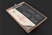 Bold Rustic Menu Template, a Flyer Template by BrandPacks (Thumbnail 2 of 5)