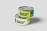 Food Can Mockup, a Product Mockup by bimockup (Thumbnail 2 of 6)