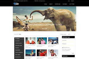 Nile - Free WordPress Magazine Theme