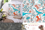 Ocean Seamless Patterns Pack, a Pattern Graphic by MaljukArt (Thumbnail 7 of 12)