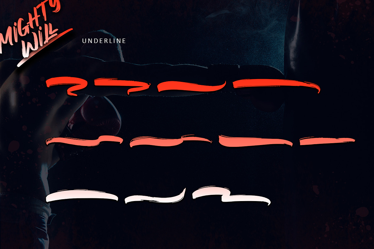 Mightywill, a Handwritten Font by Letterara (Photo 10 of 11)