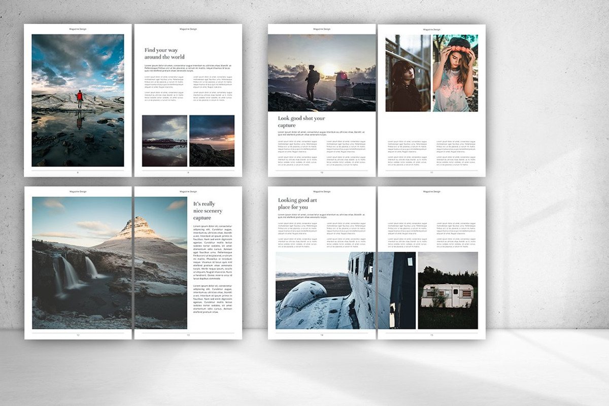 Magazine Bundle, a Magazine Template by design_pick (Photo 4 of 21)