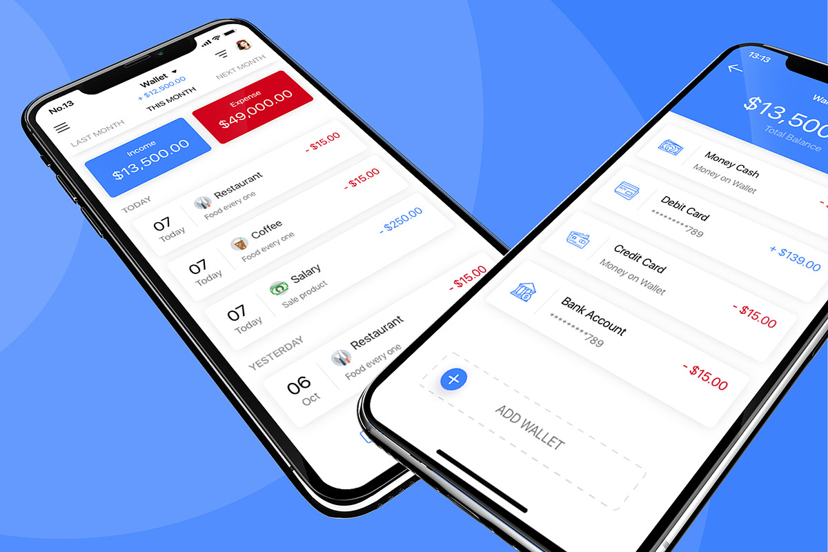 Finey UI KIT, an App Template by No.13 (Photo 1 of 6)