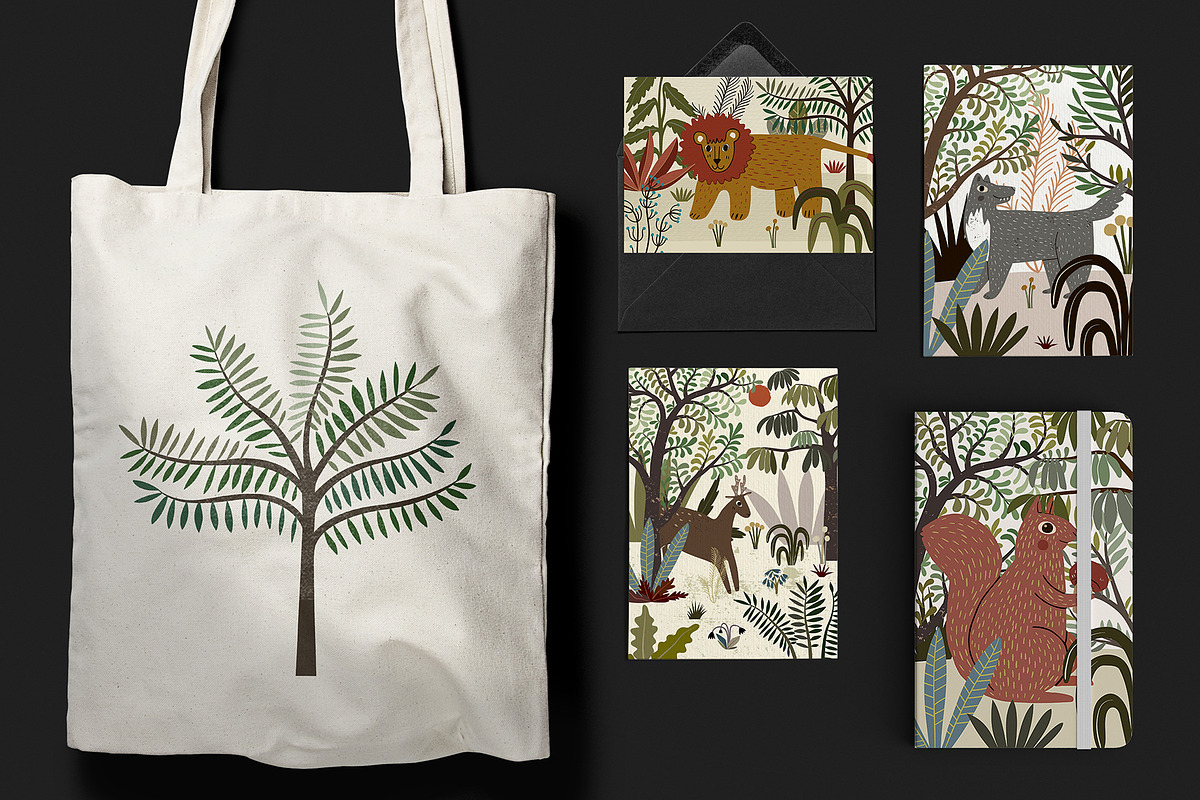 Forest creator, an Animal Illustration by Mii Lab (Photo 13 of 15)