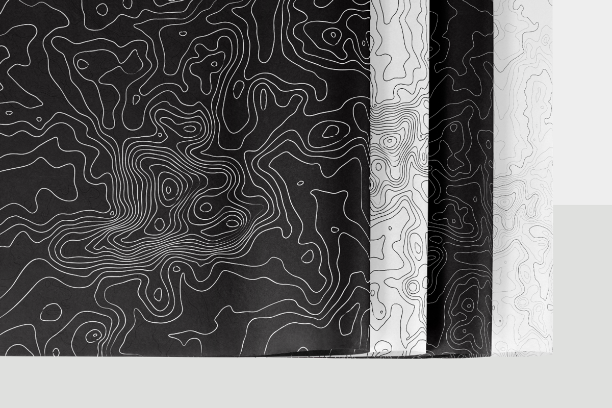 Mount Everest Topographic Maps, an Illustration by Hello Mart (Photo 3 of 6)