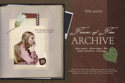 Traces of Time Archive – Ephemera, an Object Graphic by DigARTbyHavroshka (Thumbnail 1 of 15)