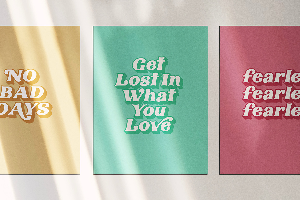 Wicked Hearts Retro Serif, a Serif Font by Sam Parrett (Photo 10 of 12)