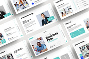 Business Plan Presentation Template, a Presentation Template by MightyDesign (Thumbnail 1 of 8)