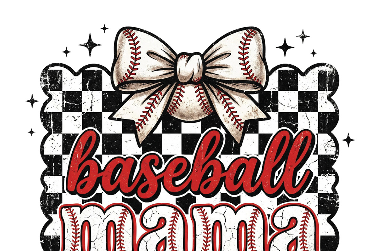 Coquette Baseball Mama Sublimation, a Work Illustration by CraftArtStudio (Photo 5 of 5)