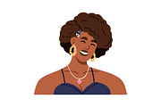 African-American women portraits set, a Person Illustration by Good Studio (Thumbnail 13 of 16)
