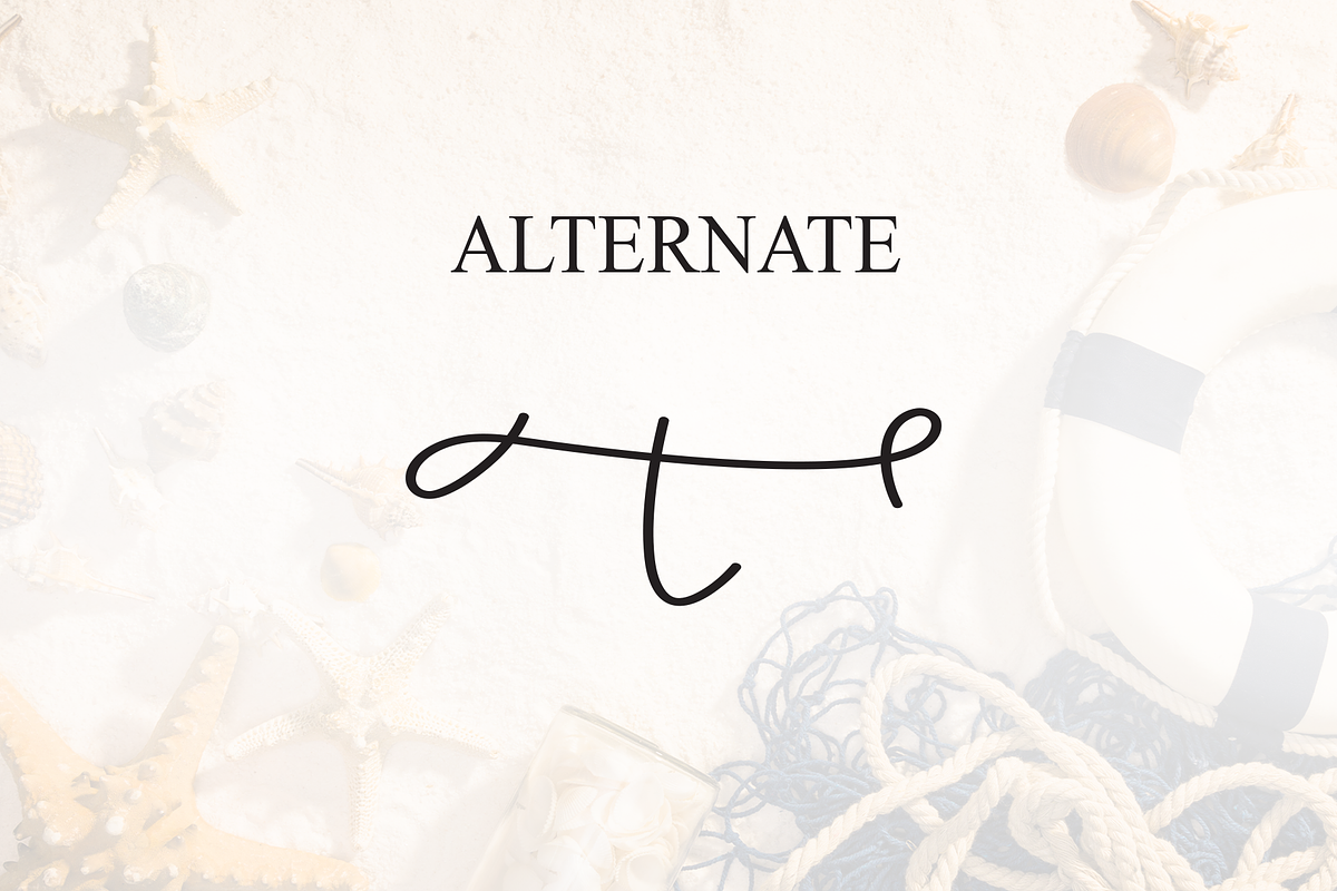 Creature | Script Font, a Handwritten Font by Scratchones (Photo 8 of 9)