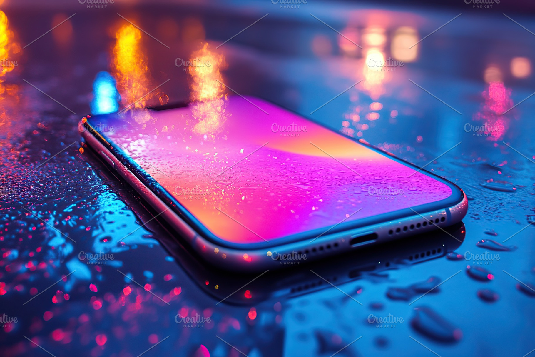Modern smartphone with trendy pastel colors, a Technology Photo by AlyaAnd