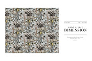 The Jungle, Exquisite Patterns, a Wallpaper Graphic by Pink Linen (Thumbnail 6 of 10)