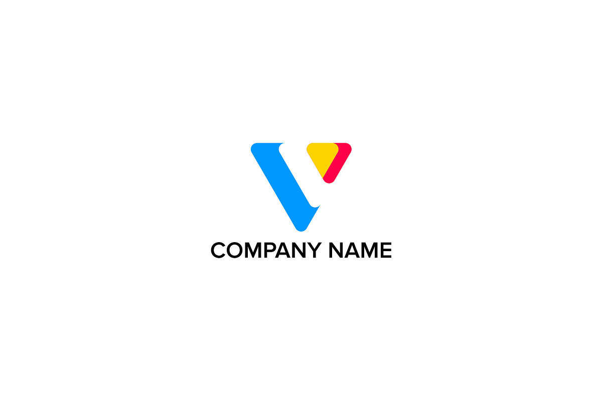 Simple Logo Design for Letter V, a Branding & Logo Template by Al-Ghaniy (Photo 2 of 2)