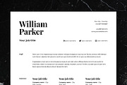 William | CV / resume template, a Resume Template by CV house (Thumbnail 8 of 8)